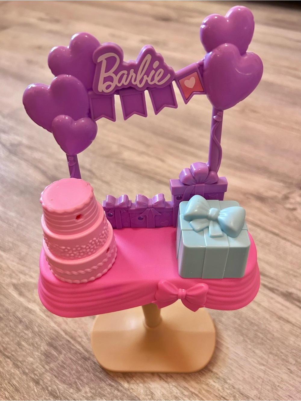Barbie Pink and Light Blue Party Table Accessory